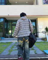 Hood Check Shirt
