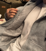 【Setup】  Aiden Winter Quilted Sweatshirt Padded Setup