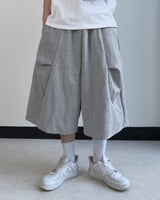 FLIN SIDE PLEAT BERMUDA SWIM PANTS