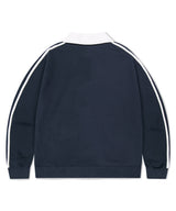 TRACK COLLAR SWEATSHIRT