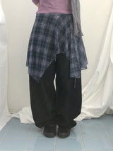 U-Neck Three-Quarter Slim Line Cotton Top