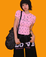 dot ribbon backpack (2color)