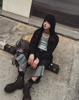 Flag Printing Hood Zip-Up