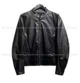 Villa Hand Washing Leather Biker Jacket