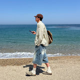 BRUSH CARPENTER BERMUDA DENIM PANT'S