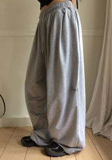 Bean Pintuck Rivet Wide Training Pants