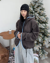 リトンフリースフルジップアップ