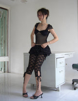 NOIR RUFFLE トップス