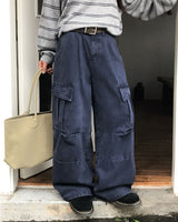 [ORIGINAL] Kinder Pigment Cargo Wide Pants