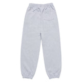 24FW ROUND SCRIPT BOUCLE LOGO PANTS GREY
