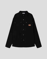 Drain Patch Work Shirt Jacket