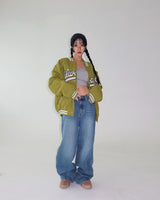 [UNISEX] Baseball quilting padded coat