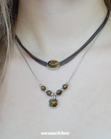 [S.Steel] Vintage Fall in Oriental Necklace
