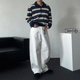 TR2511 Cotton Curved Wide Pants (3 colors)