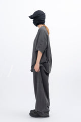 Dette Incision ピグメント半袖Tシャツ