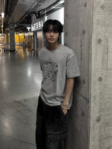 ヴィンテージ ドラム パンク Tシャツ
