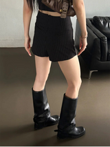 ストライプストラップパンツ