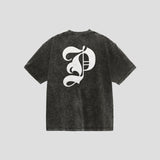 ダメージアーチロゴTシャツ