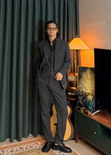 Bokashi Half-Banding Slacks 3COLOR
