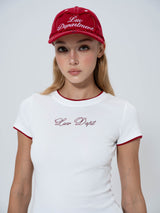Luv Dept / Luv Dept Frayed Heart Cap