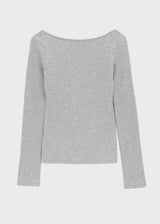 [MADE] Rutic V-neck Long-sleeved T-shirt