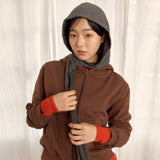 REVERSIBLE FRILL MUFFLER (GRAY)