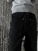 dying cutting zipper pants
