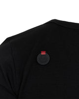 Mwoong ベーシッククロップTシャツ(ブラック)