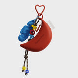 Mini EVA Banana Earbud Coin Pouch Keyring