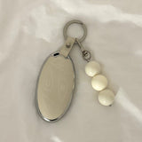 three beads keyring - 8colors