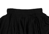 Koran Unbalance Layered Banding Skirt
