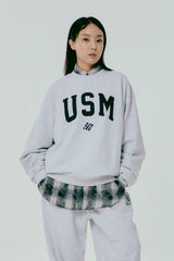 USM Sweat Pant_White Grey