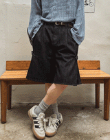 Rizzle non-fade Bermuda denim pants