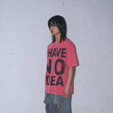 Untitled No Idea Pigment Wash Short Sleeve Hot Pink