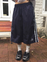 Suna Wide Track Bermuda Pants