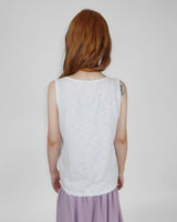 MORE BUTTON SLUB CAMI