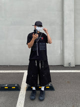 Teach Tokyo lettering short-sleeved T-shirt 3C