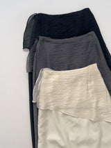 Pound Layered Long Skirt