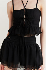LILY MINI SKIRT black