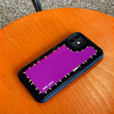 Color Pocket (pink) Phone case (epoxy bumper)