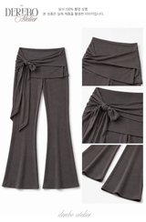 レナ ストラップ トレーニング スリーピースセットアップ (set-up + cardigan + sleeveless pants)