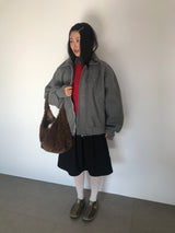 [MD's Pick] Balmacaan Hand Warmer Blouson (2 Colors)