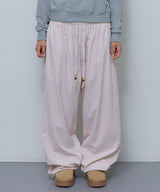 COZY STRIPE WIDE PANTS (IVORY PINK)_F24ZD881