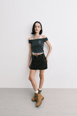 agクロスTシャツ (dark grey)