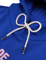 ]UNISEX Bendable Semi-Oversized Fit Hoodie Deep Blue (FCF1TS321M)