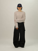 ON Non-fade Herringbone Patch Denim Pants
