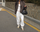 Over loose jogger pants