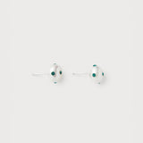 Irregular Polkadots Earrings, Green