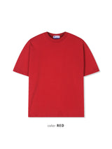 [1+1] ヘビークロッププレーン半袖Tシャツ