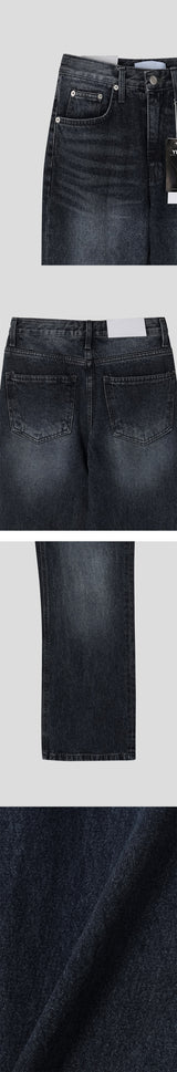 [FLARE FIT] Relax flare fit denim pants(2color)